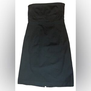 Banana Republic Classic Black Strapless Dress, Size 16